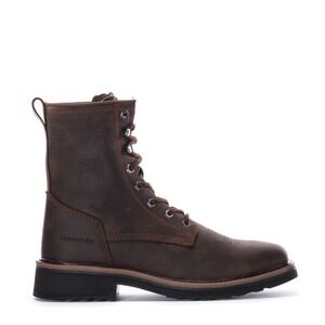 Men's Size 13 - EUROSTAR Tuffy Square Lace Steel Toe Work Boots Dark Brown NEW
